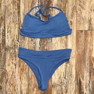 SHEIN Blue Bikini Set